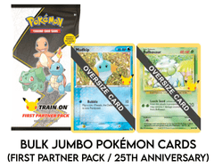 Bulk Jumbo 25th Anniversary Pokémon Cards